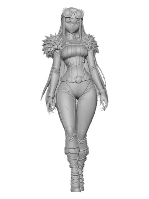 3D model for Stealth Girl