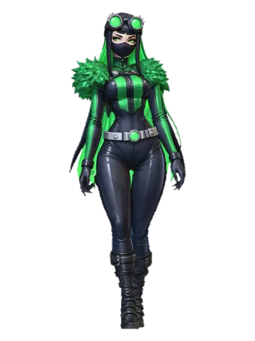 3D model for Stealth Girl