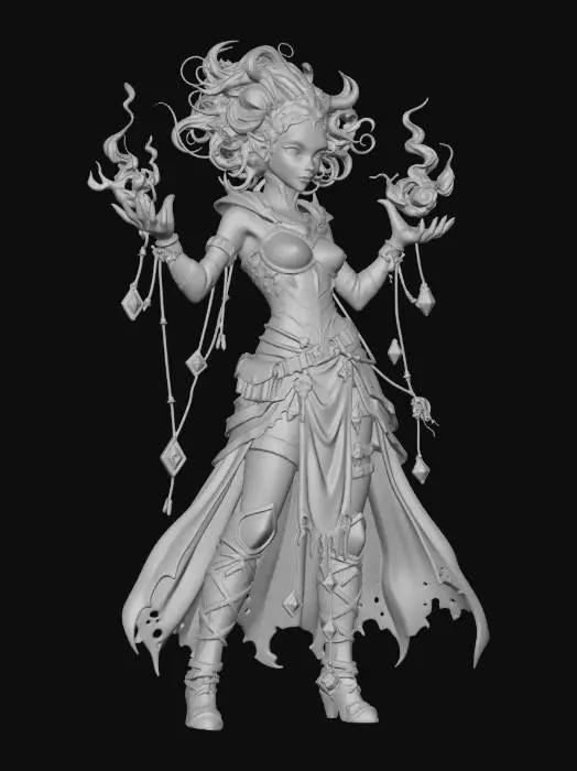 3D model for Gembound Enchantress