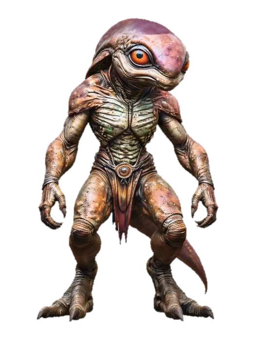 Another World Entity 3D model, vytvořený pomocí AI