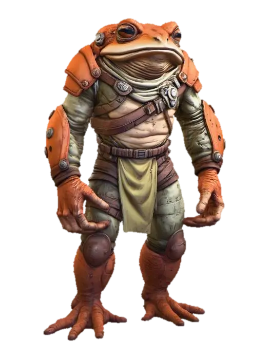 3D model for Frog Captain
