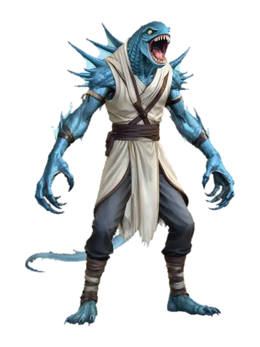 3D model for Azure Spine Sea Warrior