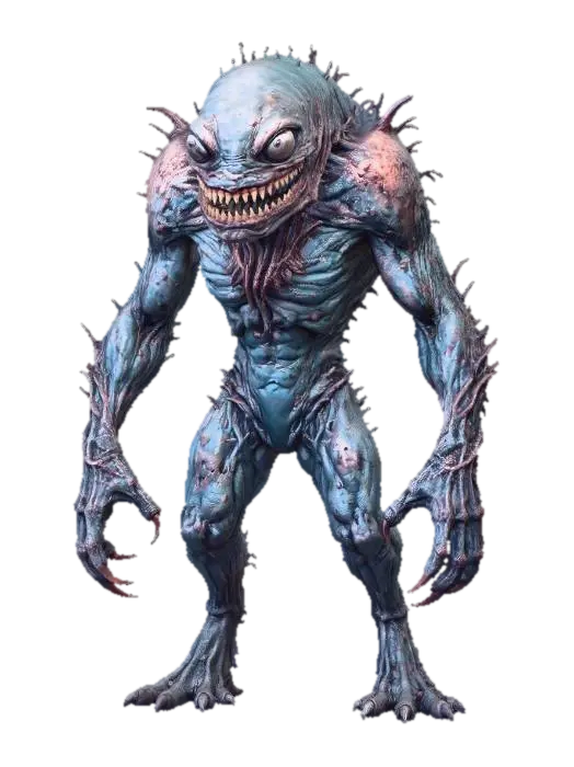 Abyssal Behemoth - Gigantic 3D model, vytvořený pomocí AI
