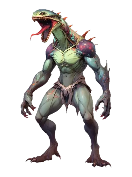 Nebula Monster Wyrm - Imaginative 3D model, vytvořený pomocí AI