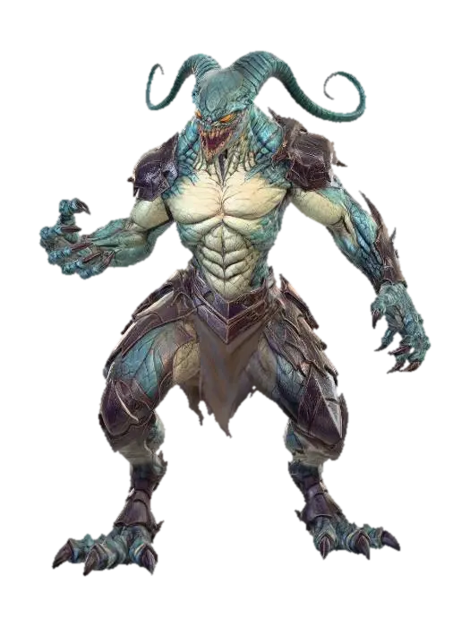 Dark Cosmic Monster - Gigantic 3D model, vytvořený pomocí AI