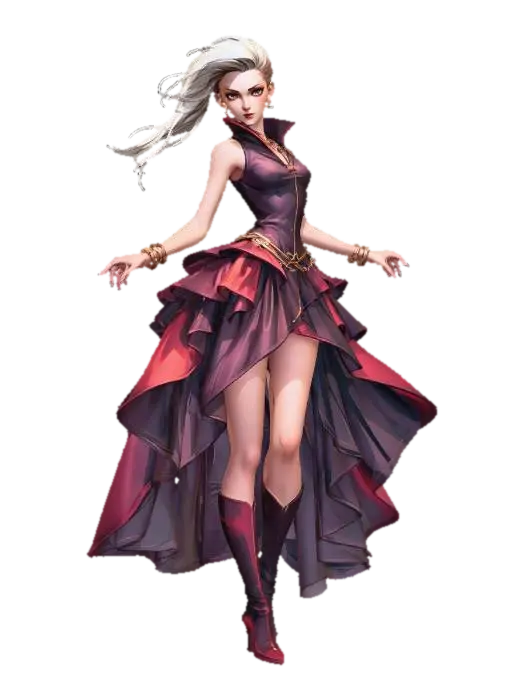 3D model for Crimson Dancer