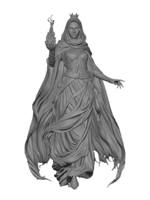 3D model for Ember Queen