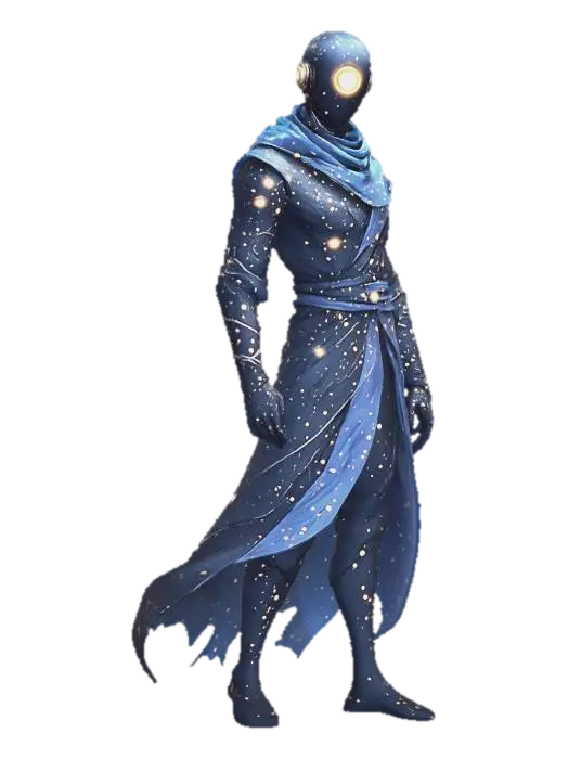 Mystic Cyber - Aesthetic 3D model, vytvořený pomocí AI