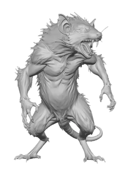 3D model for Raged Ratbeast