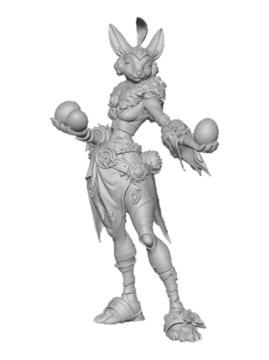 3D model for Easter Arcane Rabbit, #EasterEgg2026#