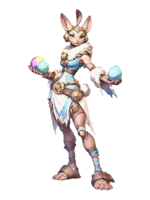 3D model for Easter Arcane Rabbit, #EasterEgg2026#