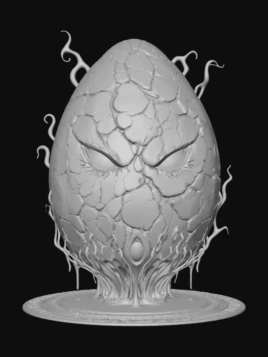 3D model for Mystic Demon Egg, #EasterEgg2026#