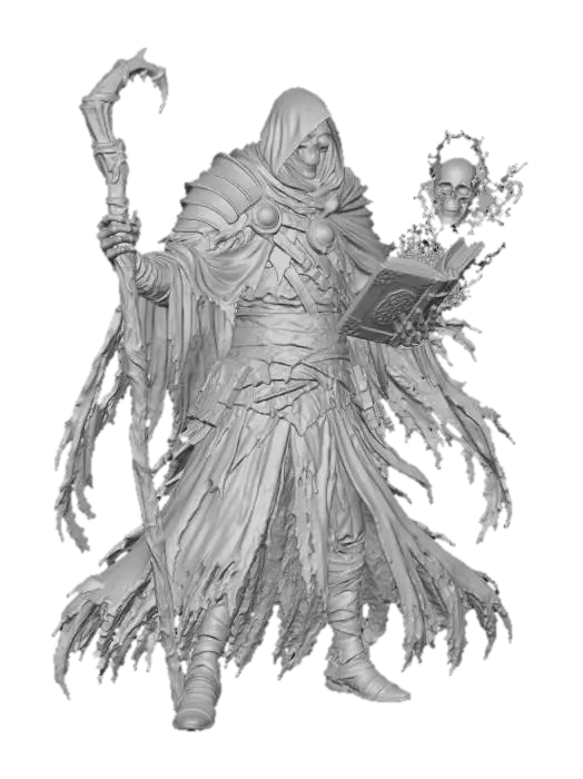 3D model for Lich Archivist