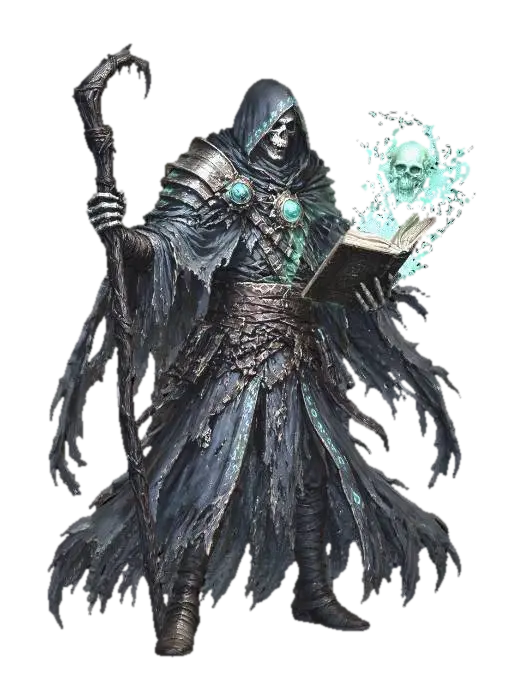 3D model for Lich Archivist