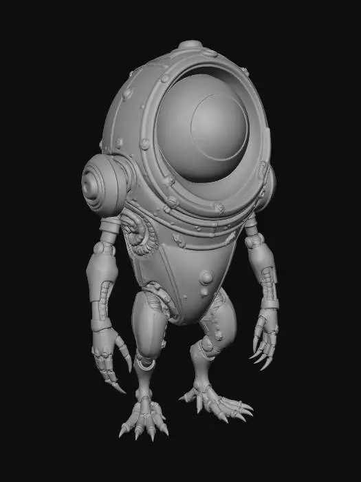 3D model for Eye of the Automaton