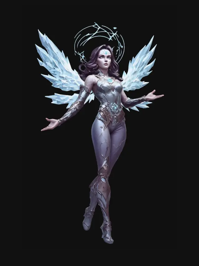 3D model for Icebound Angel