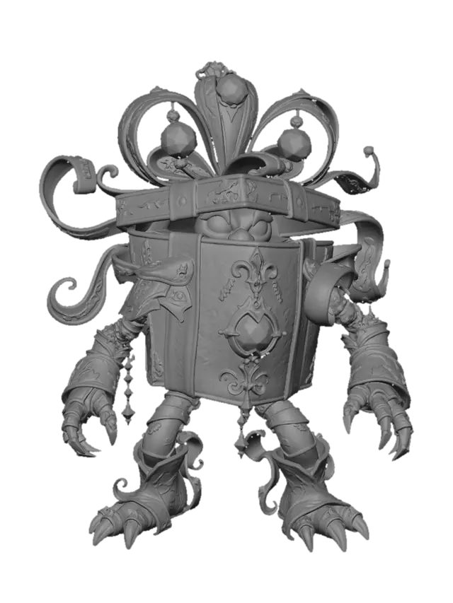 3D model for Jewelbound Arcane Chest