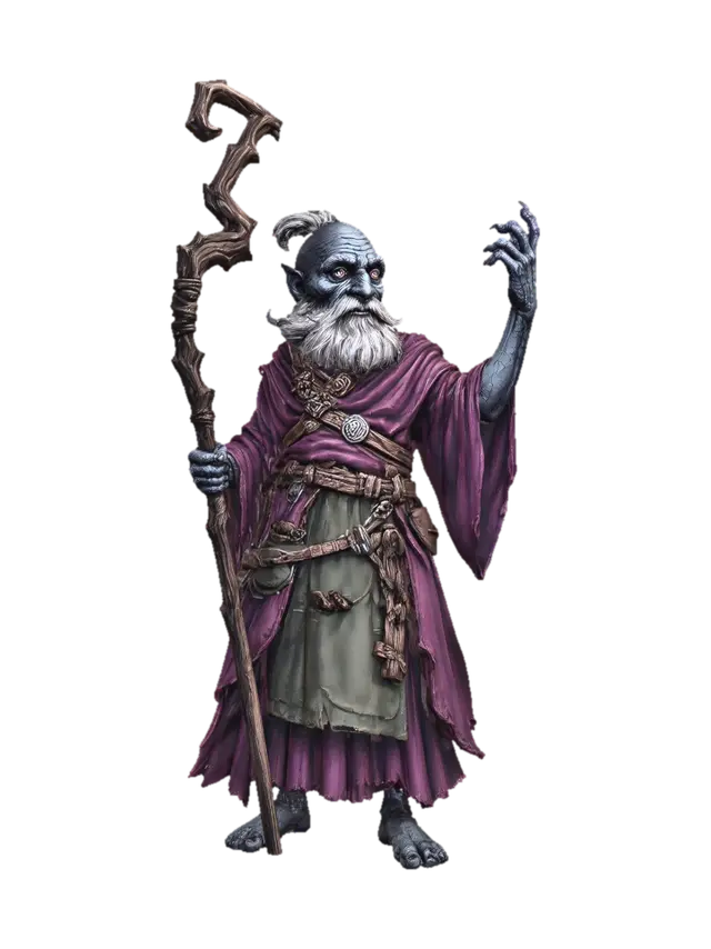 3D model for Stormbinder the Blue Wizard