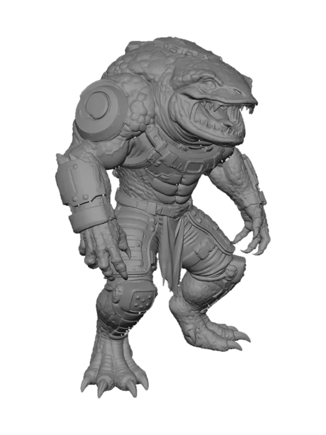 3D model for Crimson Juggernaut