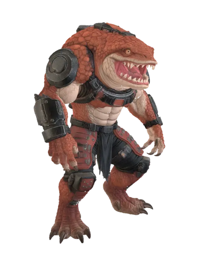 3D model for Crimson Juggernaut