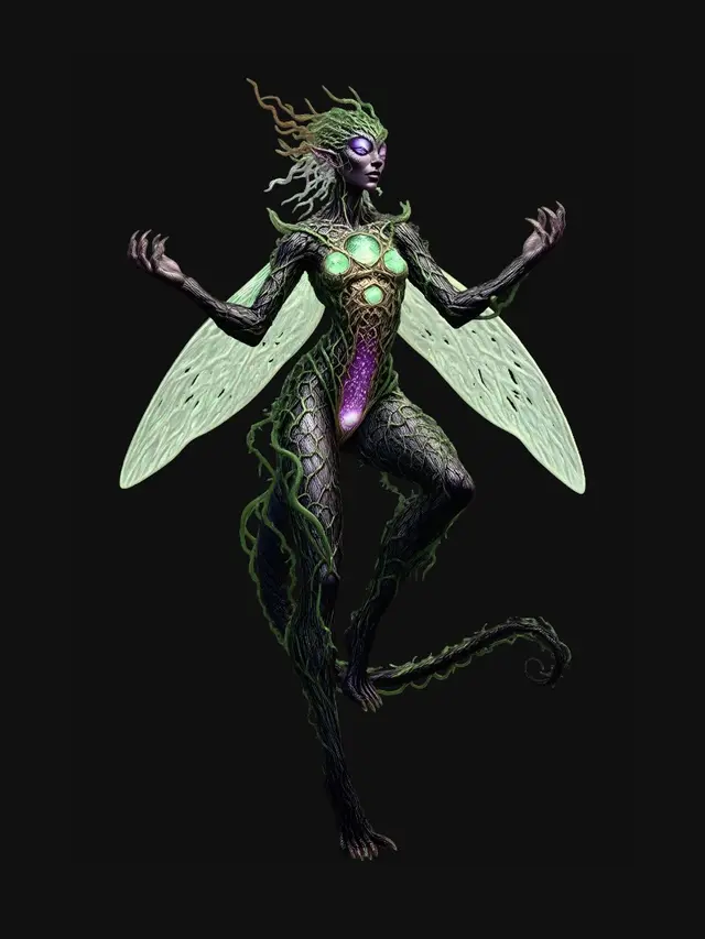 3D model for Verdant Wyrdweaver