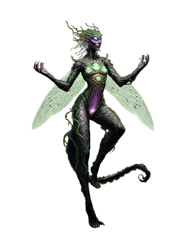 3D model for Verdant Wyrdweaver