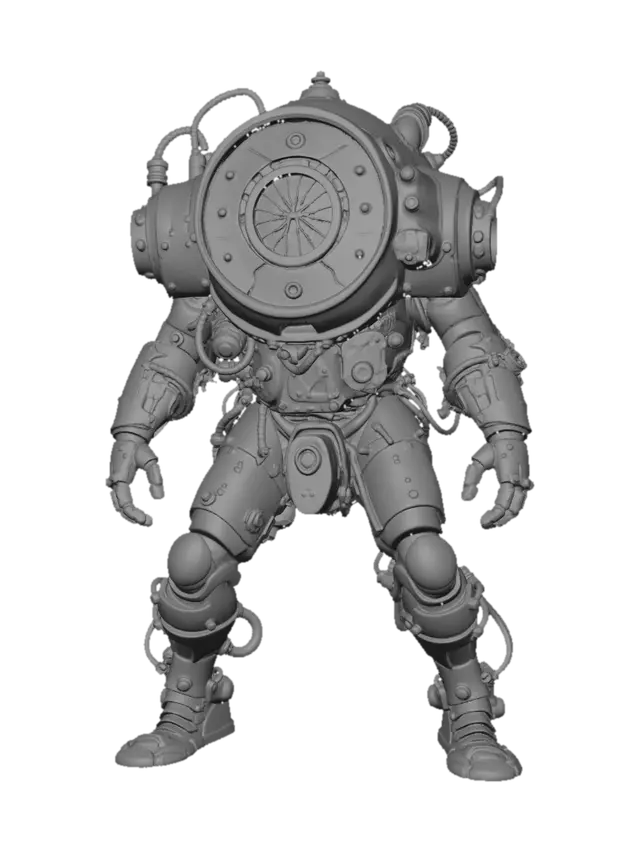 3D model for Rusted Nautilus Suit