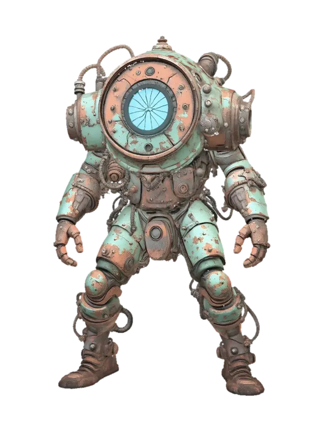 3D model for Rusted Nautilus Suit