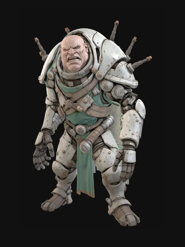 3D model for Ironbound Warlord