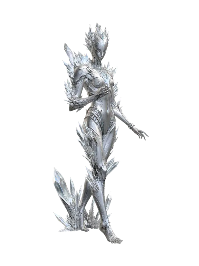 The Crystal Ascendant - Prismatic 3D model, vytvořený pomocí AI