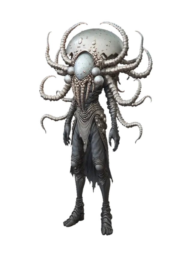 Harbinger of the Deep 3D model, vytvořený pomocí AI