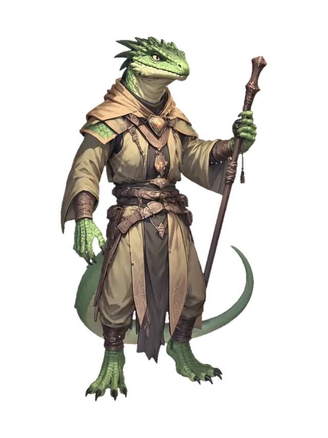 Verdant Dragonmage - Robe 3D model, vytvořený pomocí AI