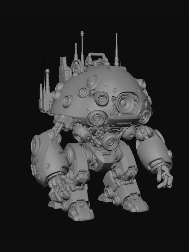3D model for Cerulean Sentinel