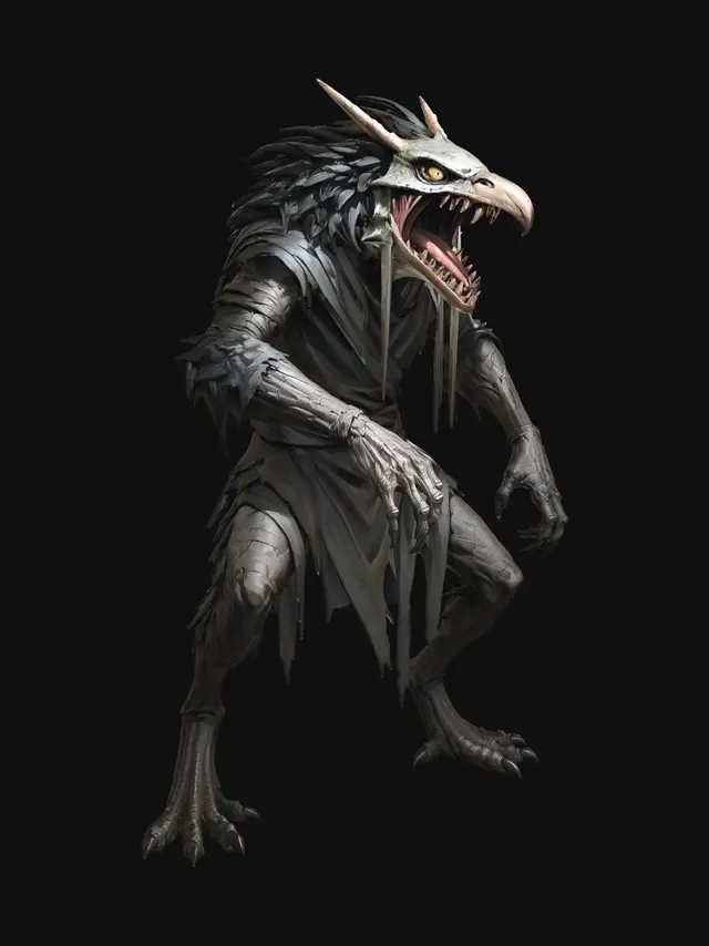 3D model for Grimfeather Behemoth