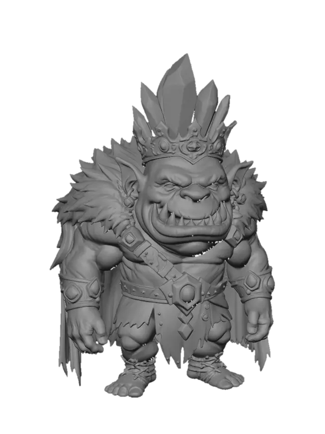 3D model for Crystal Crowned Ogre