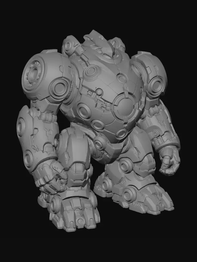 3D model for Violet Core Colossus