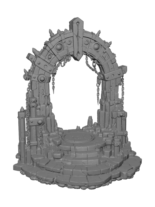 3D model for Molten Gate