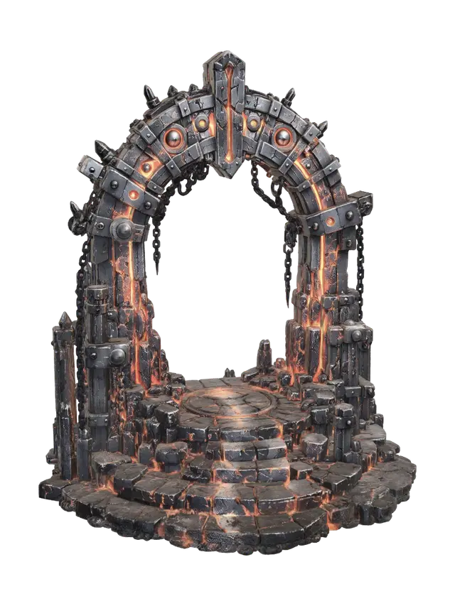 3D model for Molten Gate