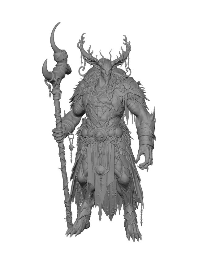 3D model for Verdant Warlord