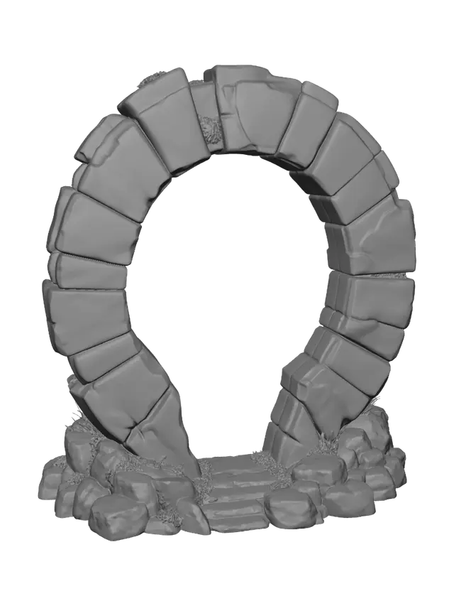 3D model for Runic Stone Portal