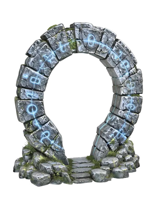 3D model for Runic Stone Portal