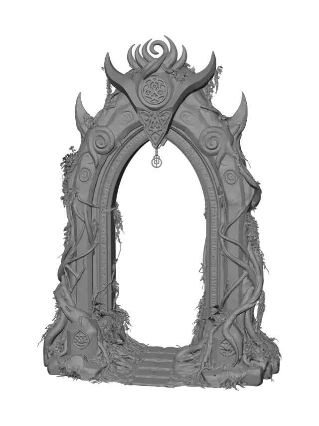 3D model for Verdant Runic Archway