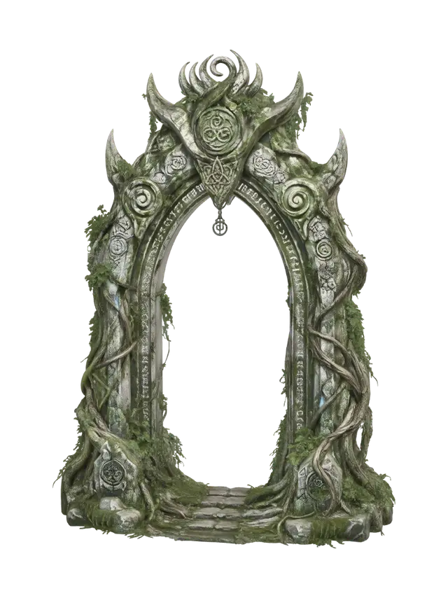 3D model for Verdant Runic Archway
