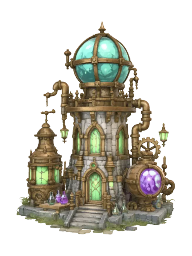 3D model for Verdant Observatory