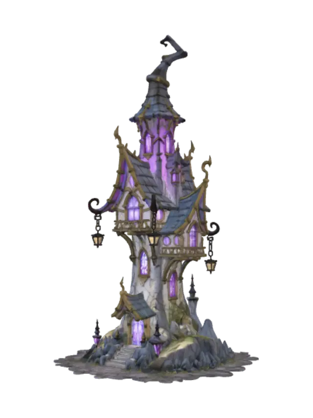 3D model for Lanternspire Tower