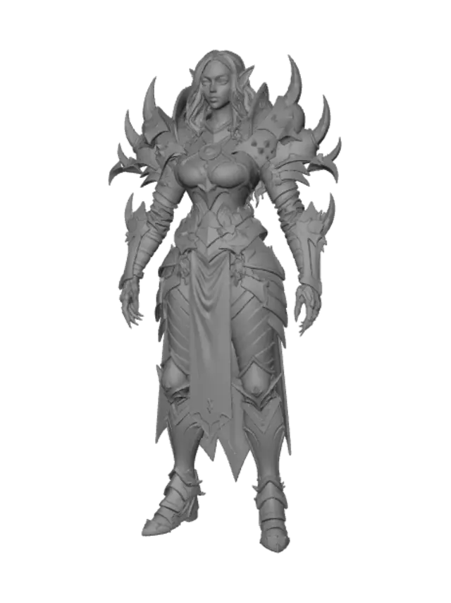 3D model for Goldclad Warden