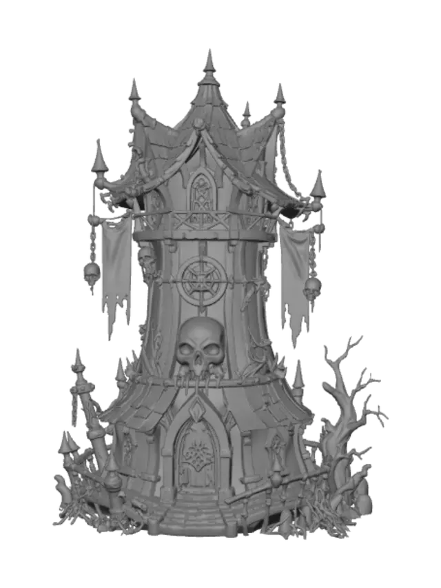 3D model for The Skullbound Spire