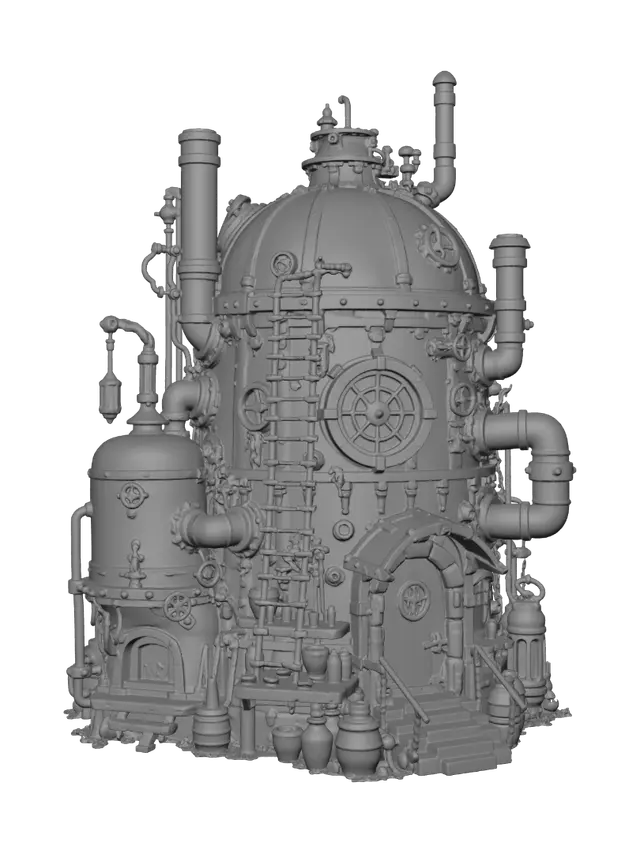 3D model for Brassbound Engine
