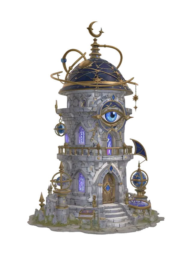 3D model for The Orbital Eye Tower