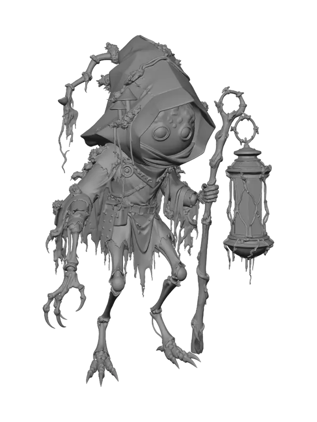 3D model for Lantern Keeper